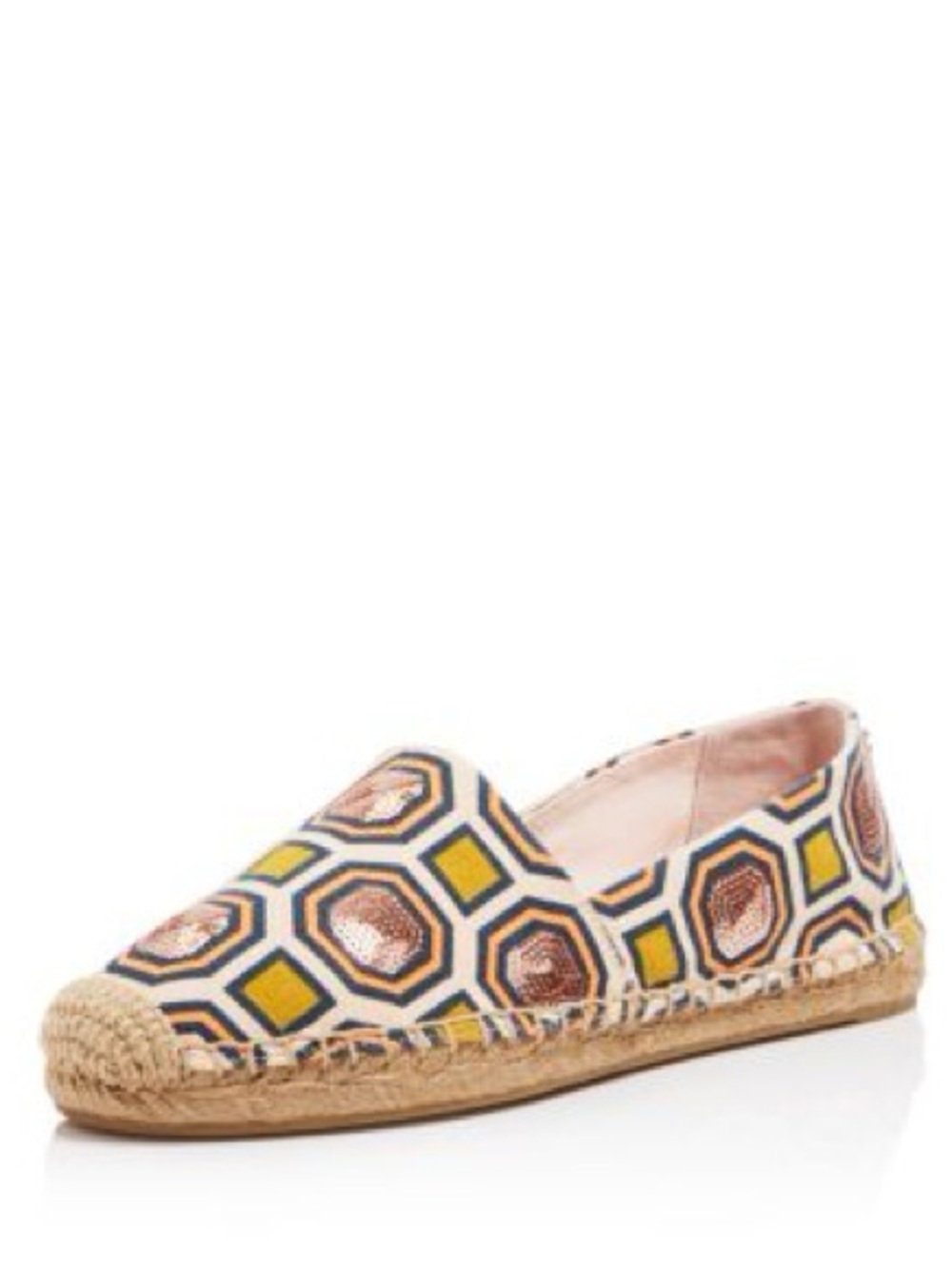 Tory Burch Embellished Geometric Espadrille